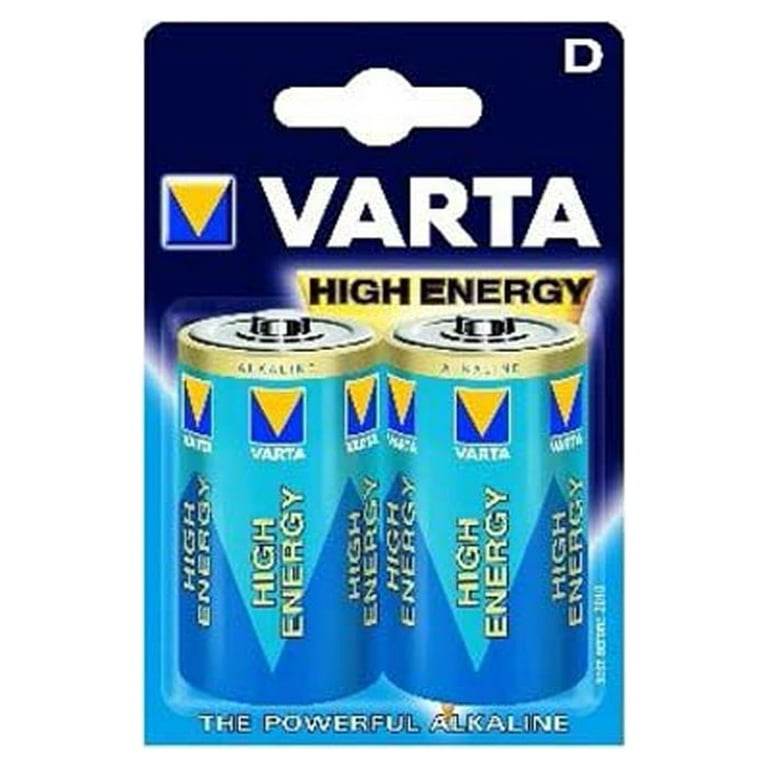 Piles Varta High Energy LR20 - D (x2)