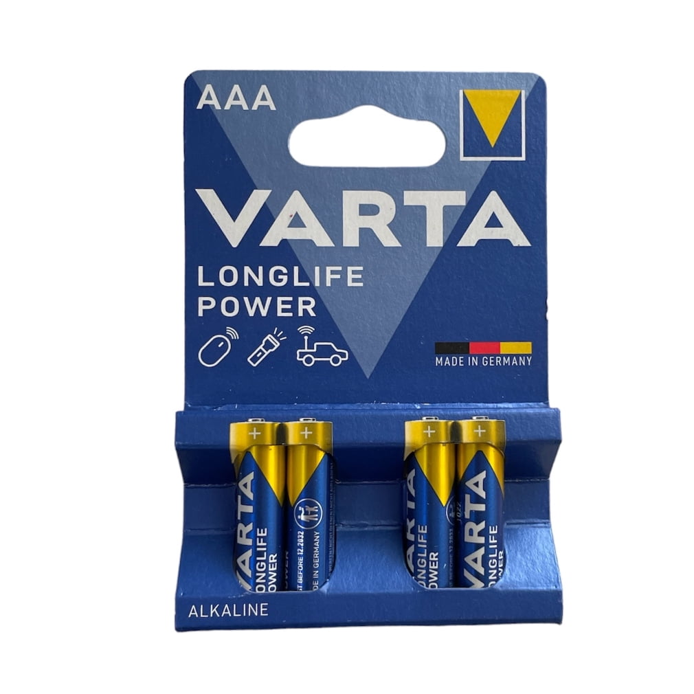 Varta 4 Piles High Energy AAA / LR03, L3583