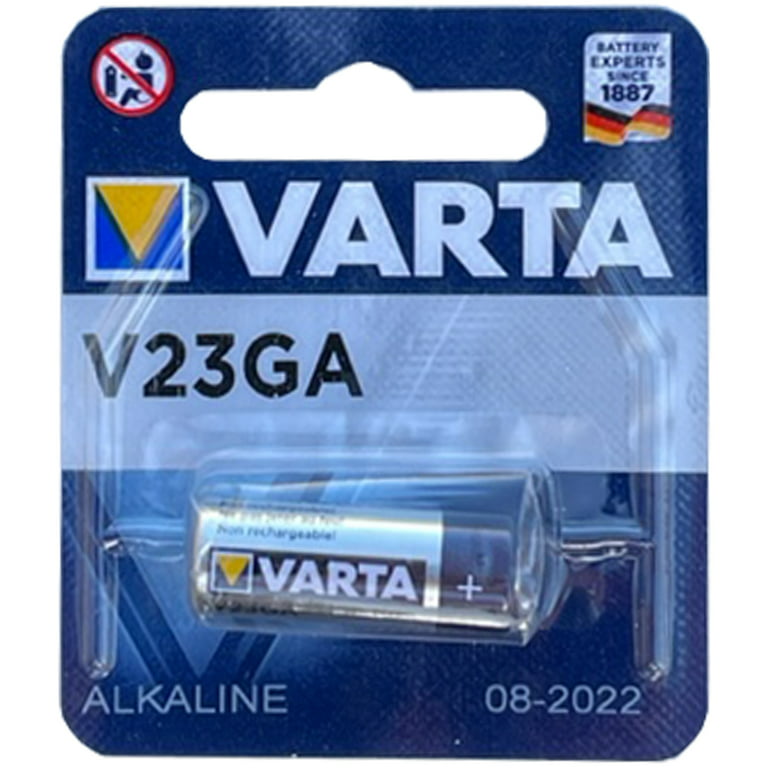 Pack de 2 piles alcalines Varta V23GA 4223 12V 738 765, MN21 V23A GP23A, Piles standard, Piles