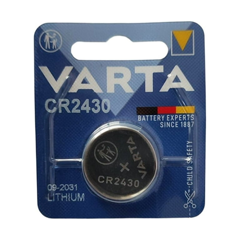 Piles Bouton CR2430 Varta Lithium 3V (par 6) - Bestpiles