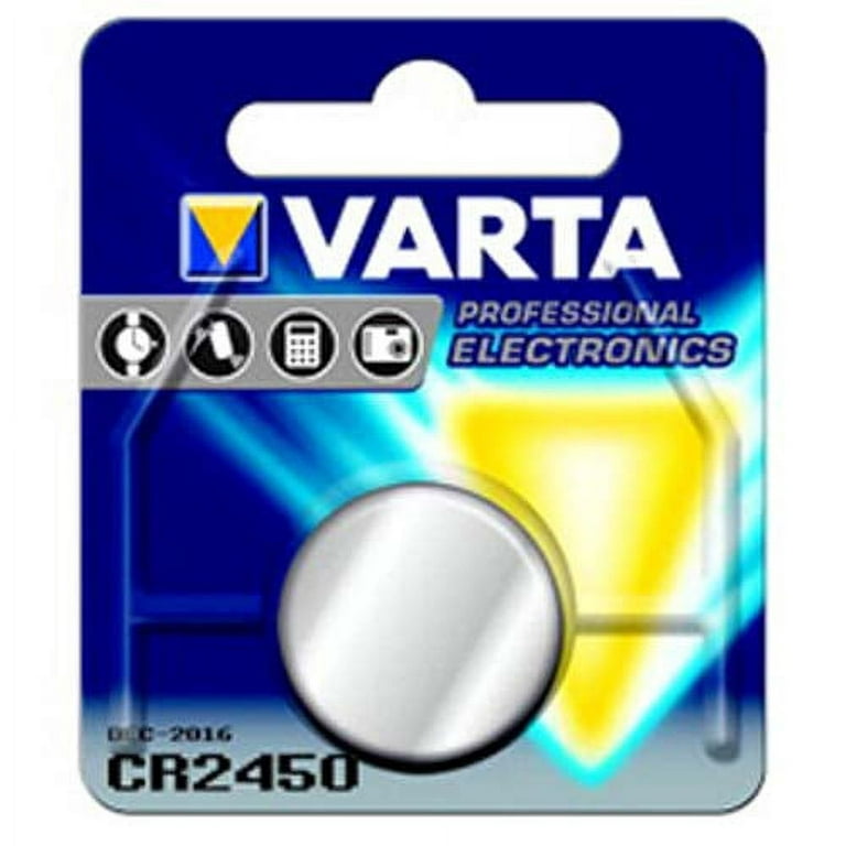 Varta Pilas 1 Electronic CR 2450 Plateado
