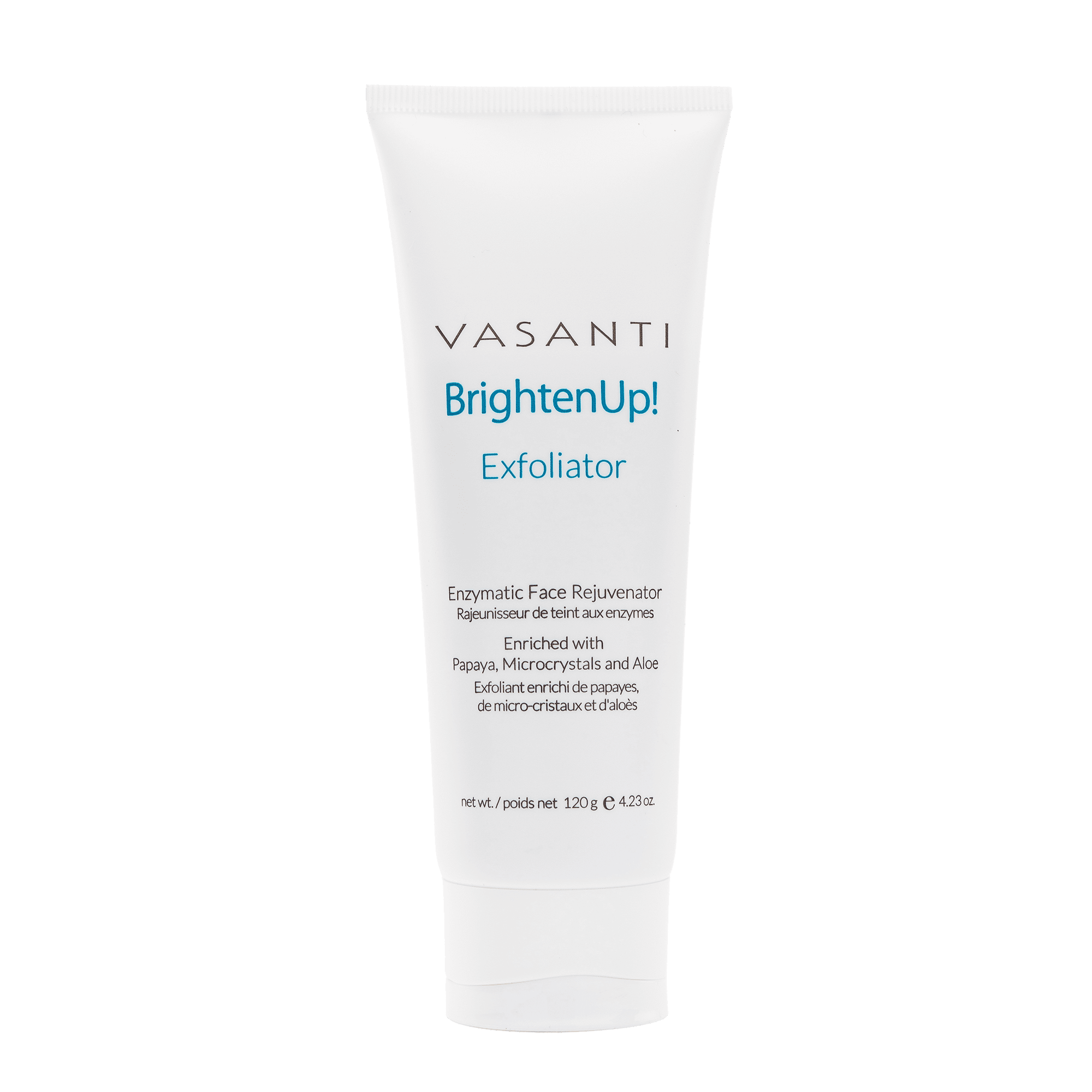 Vasanti Brighten up Enzymatic Face Rejuvenator 120g Brightens Anti Aging Facial Scrub