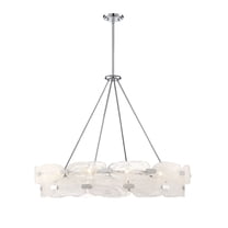Vasare by Brian Thomas 12-Light Pendant in Chrome