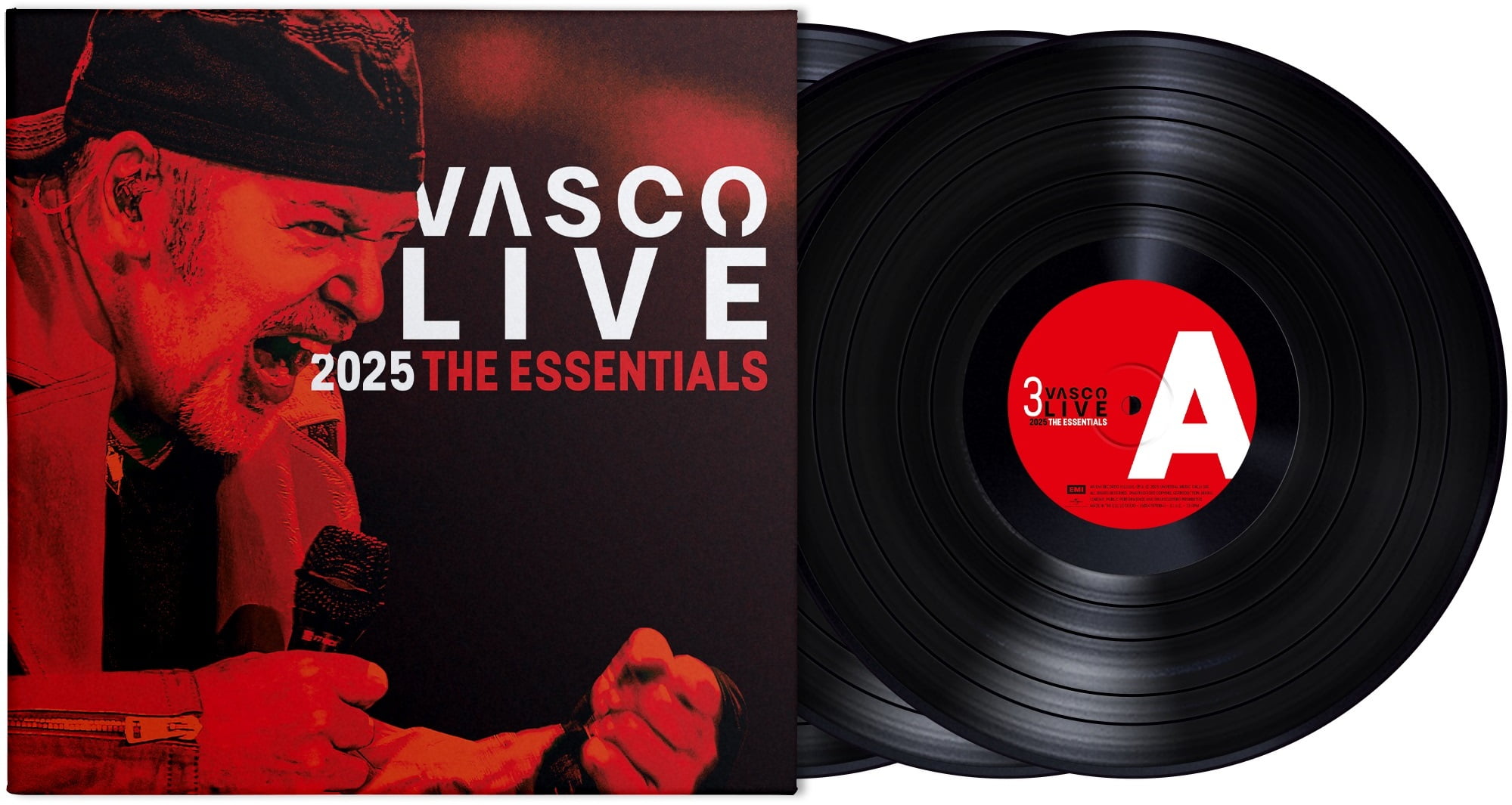 Vasco Rossi - Vasco Live 2025 The Essential - Music & Performance - Vinyl