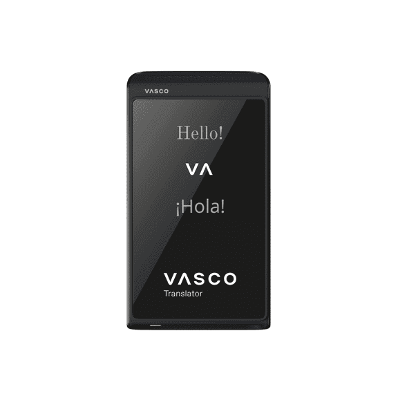 Vasco Translator Q1 | AI Voice Cloning Language Translator Device | 113 Languages | Free Lifetime Internet in Nearly 200 Countries | Phantom Black