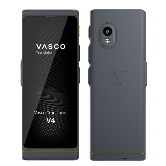 Vasco V4 Language Translator Device | Free Lifetime Internet for Translations | 108 Languages