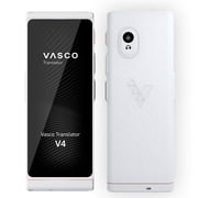 جهاز مترجم لغة Vasco V4 - موديل 2022 | إنترنت مدى الحياة مجاني للترجمات | 108 لغة