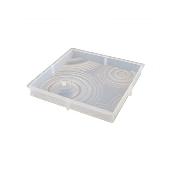 Vase Base Mold Square Flower Pot Fish for Tray Bottom Support Flower Stand Mold Suitable for Storag