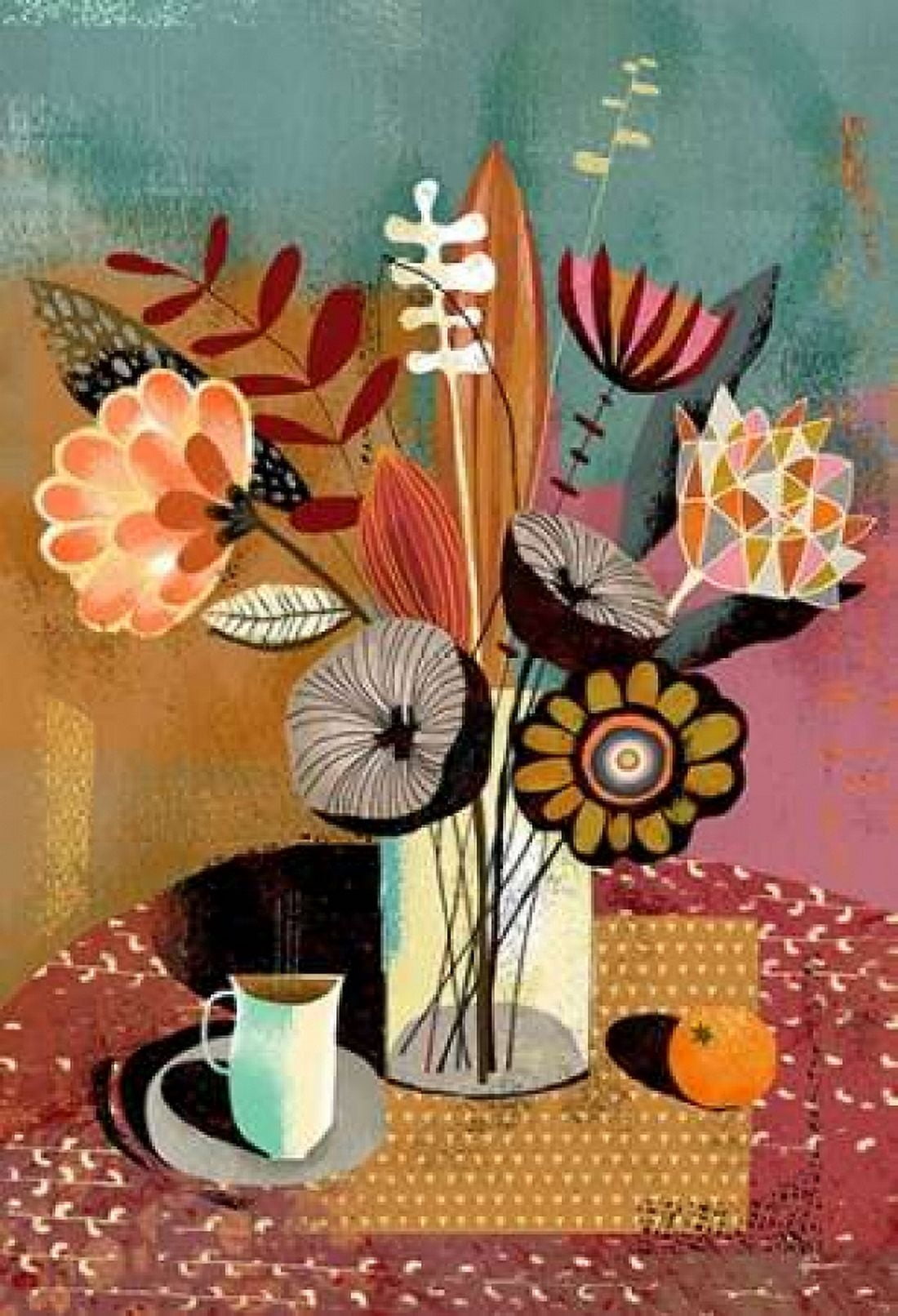 Vase Bouquet Canvas Art - Richard Faust (20 x 28)