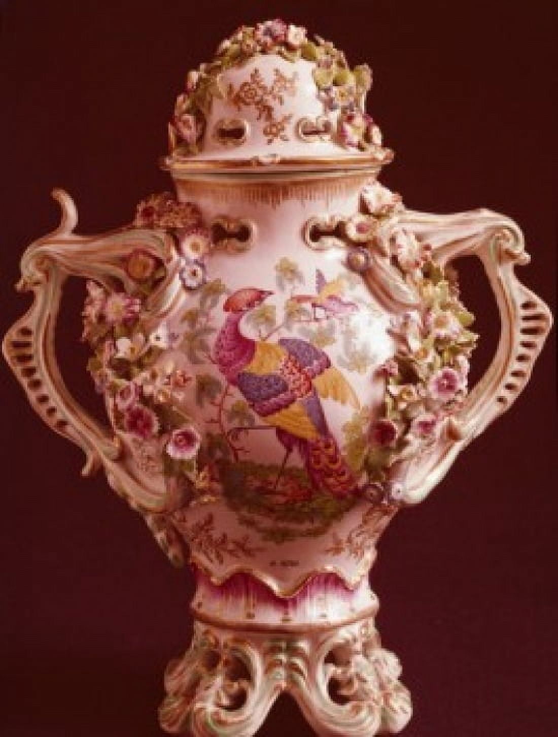 Vase Bow Porcelain circa 1760 UK London London Museum Canvas Art - (18 x 24)