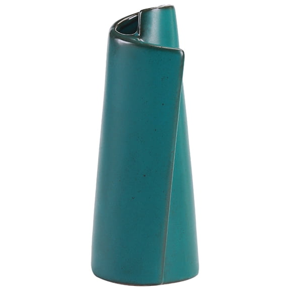 NIAIZEK Ceramic Tabletop Vase in Chic Green - Stylish Indoor Decorative , 1 Piece for Home and Office