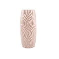 thumbnail image 1 of Vase for Flowers Decorative Centerpiece for Tabletop Shelf Home Decor Faux Ceramic Look Plastic Vase for Fresh Dried or Artificial Floral Arrangements, 1 of 6