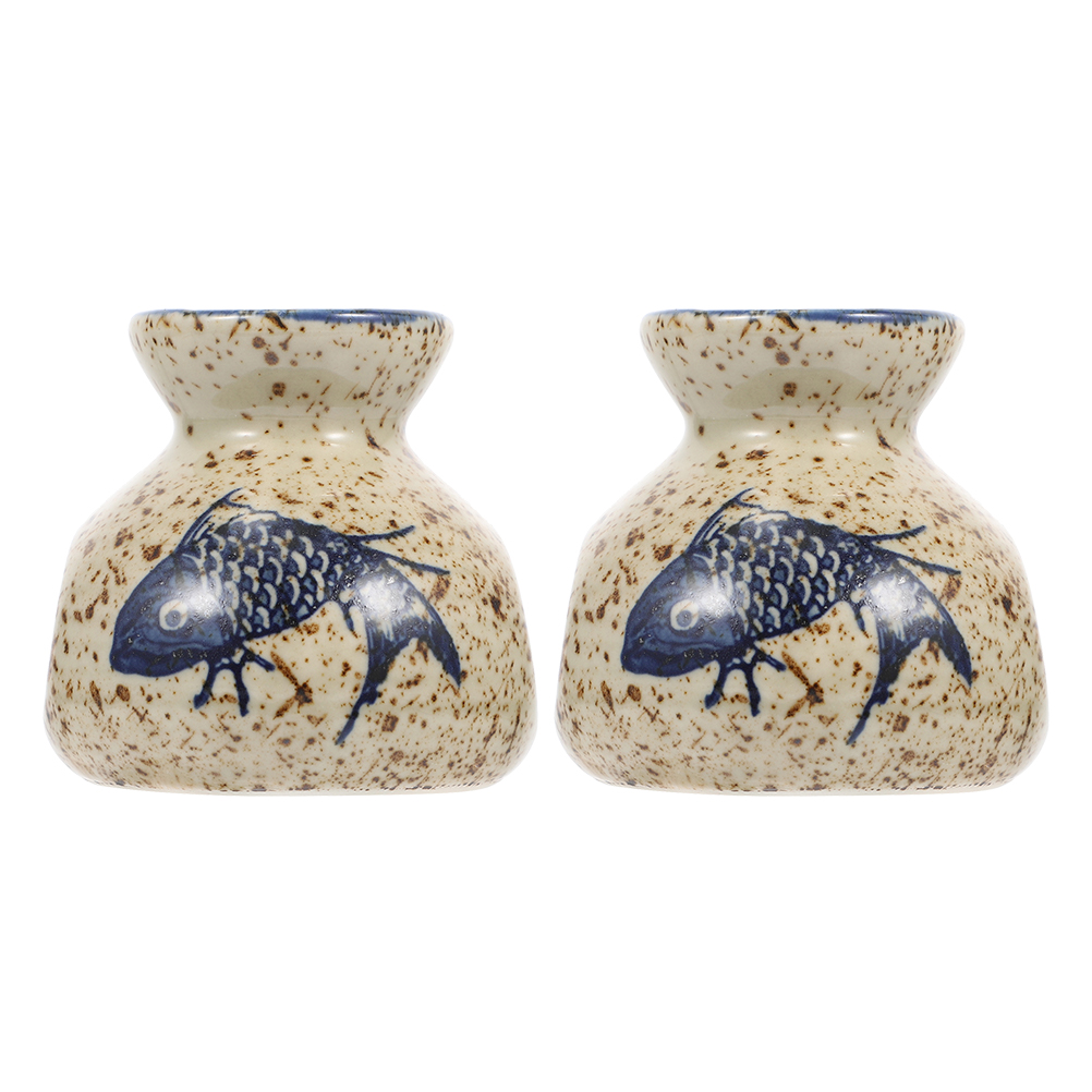 Vase Holder Toothpick Flower Sake Vases Tall Cups Bottle Retro