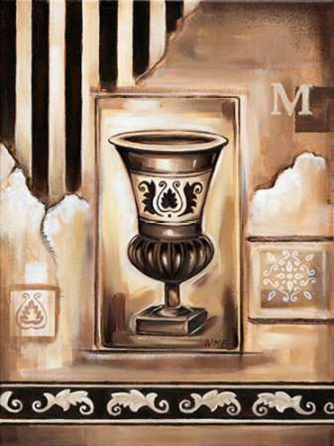 Vase I Canvas Art - Wendy Fields (18 x 24)