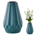 thumbnail image 1 of Vase Modern Simple Plastic Decorative Vase Blue, Modern Plastic Vase, Leakproof Lightweight Design, Kid-Safe, Perfect for Fresh Or Faux Floral Arrangements, By Kingtowag, 1 of 9