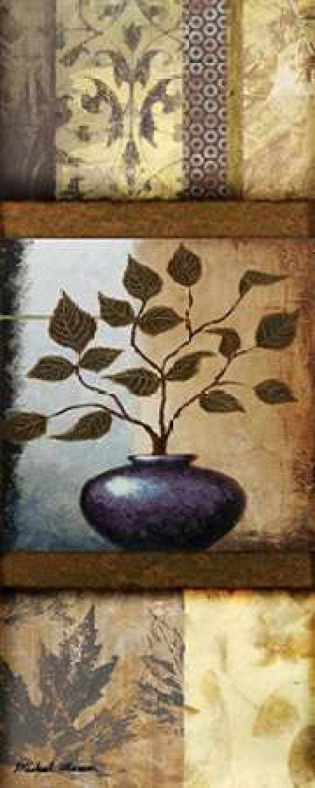 Vase Ornament I Canvas Art - Michael Marcon (10 x 20)