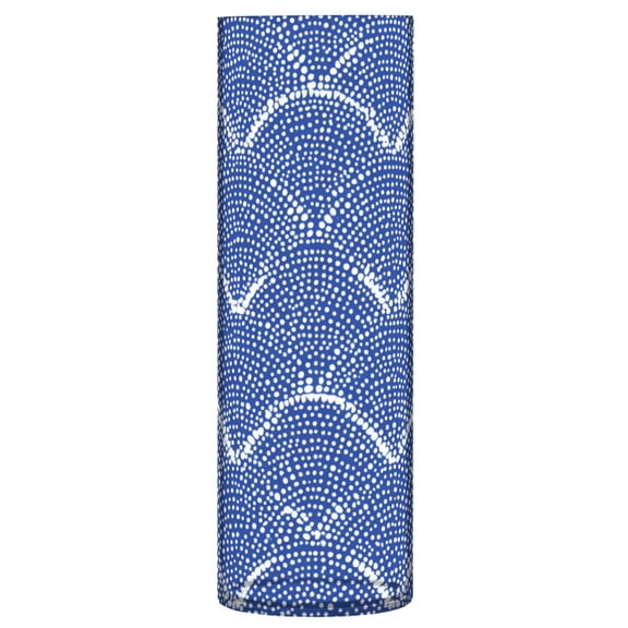 Vase Plastic Vase Flower Vase Desktop Decorative Vase Wedding Decoration Vase Anti-Drop Durable Azure Chevron Zigzag Lines