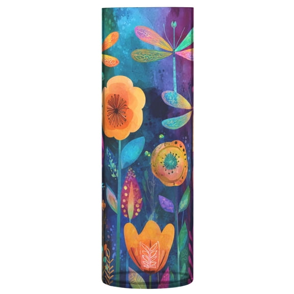 Vase Plastic Vase Flower Vase Desktop Decorative Vase Wedding Decoration Vase Anti-Drop Durable Beautiful Colorful Dragonfly