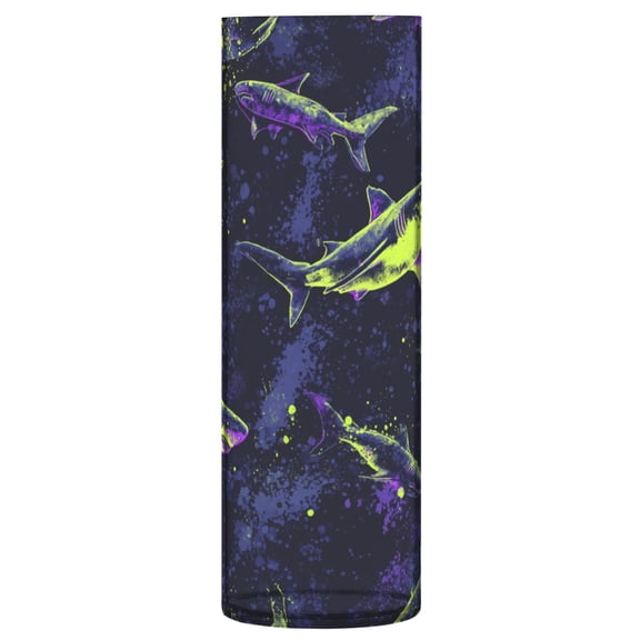 Vase Plastic Vase Flower Vase Desktop Decorative Vase Wedding Decoration Vase Anti-Drop Durable Bright Neon Green Shark