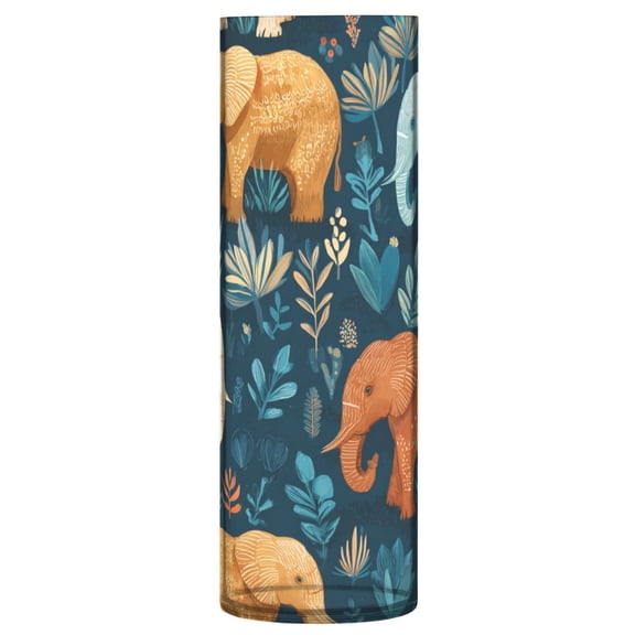 Vase Plastic Vase Flower Vase Desktop Decorative Vase Wedding Decoration Vase Anti-Drop Durable Cartoon Elephant Seamless