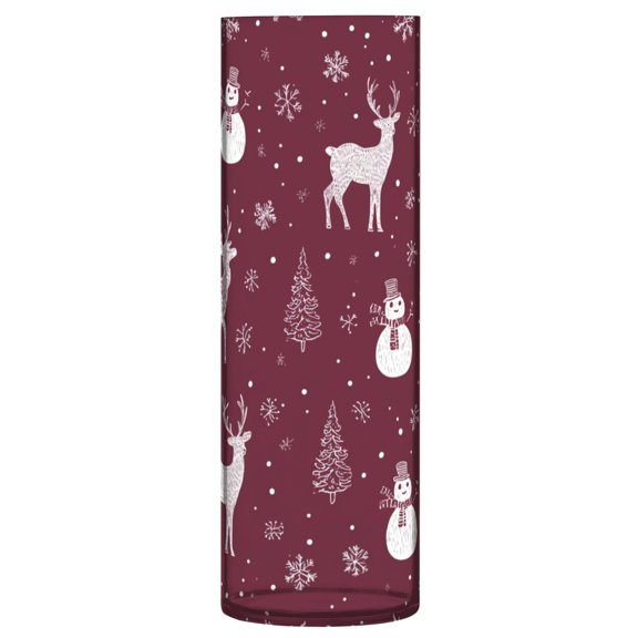 Vase Plastic Vase Flower Vase Desktop Decorative Vase Wedding Decoration Vase Anti-Drop Durable Cute Christmas Elements