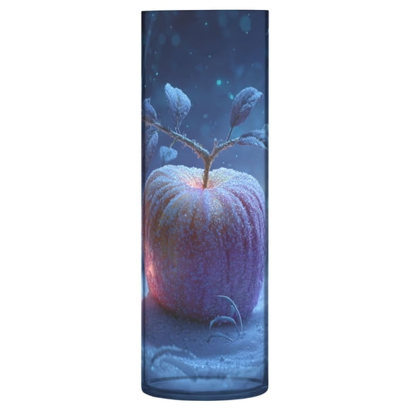Vase Plastic Vase Flower Vase Desktop Decorative Vase Wedding Decoration Vase Anti-Drop Durable Frozen Apple