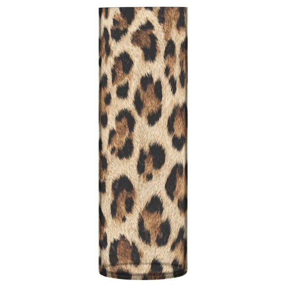 Vase Plastic Vase Flower Vase Desktop Decorative Vase Wedding Decoration Vase Anti-Drop Durable Leopard Pattern