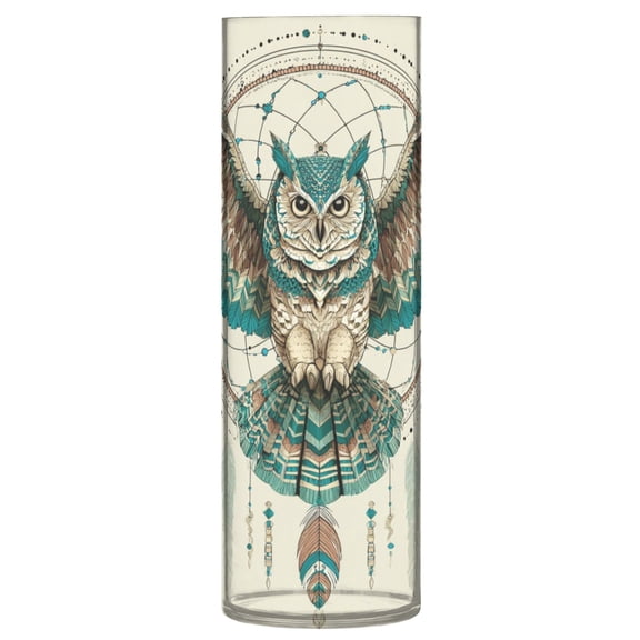 Vase Plastic Vase Flower Vase Desktop Decorative Vase Wedding Decoration Vase Anti-Drop Durable Owl Wings Perched