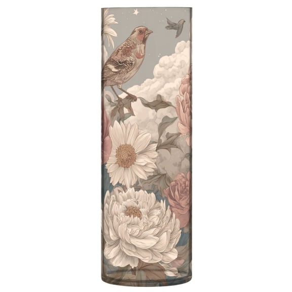 Vase Plastic Vase Flower Vase Desktop Decorative Vase Wedding Decoration Vase Anti-Drop Durable Rose