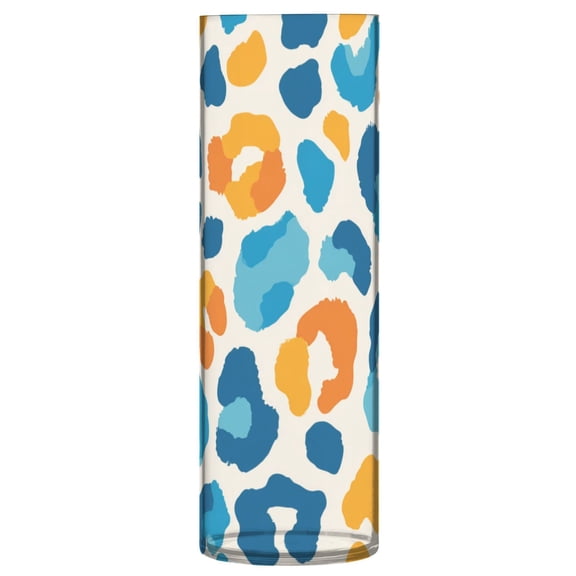 Vase Plastic Vase Flower Vase Desktop Decorative Vase Wedding Decoration Vase Anti-Drop Durable Vector Blue Spot Pattern