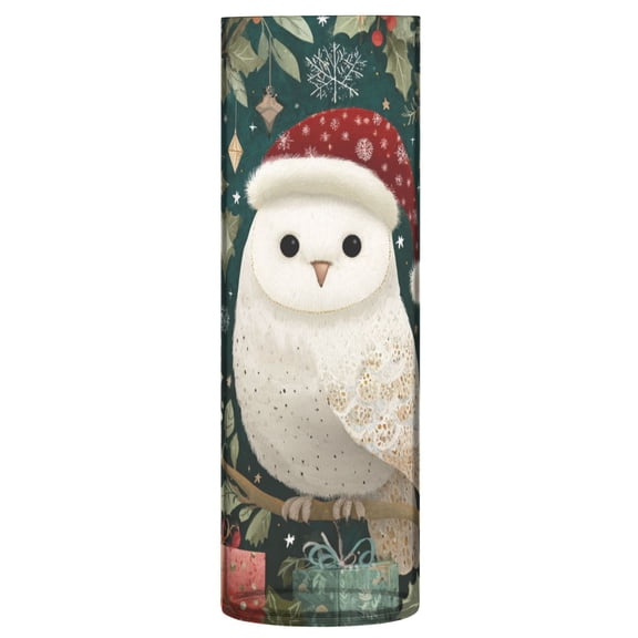 Vase Plastic Vase Flower Vase Desktop Decorative Vase Wedding Decoration Vase Anti-Drop Durable Warm Christmas Owl
