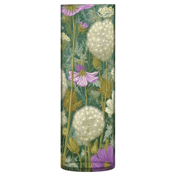 Vase Plastic Vase Flower Vase Desktop Decorative Vase Wedding Decoration Vase Anti-Drop Durable Whimsical Meadow Dandelion