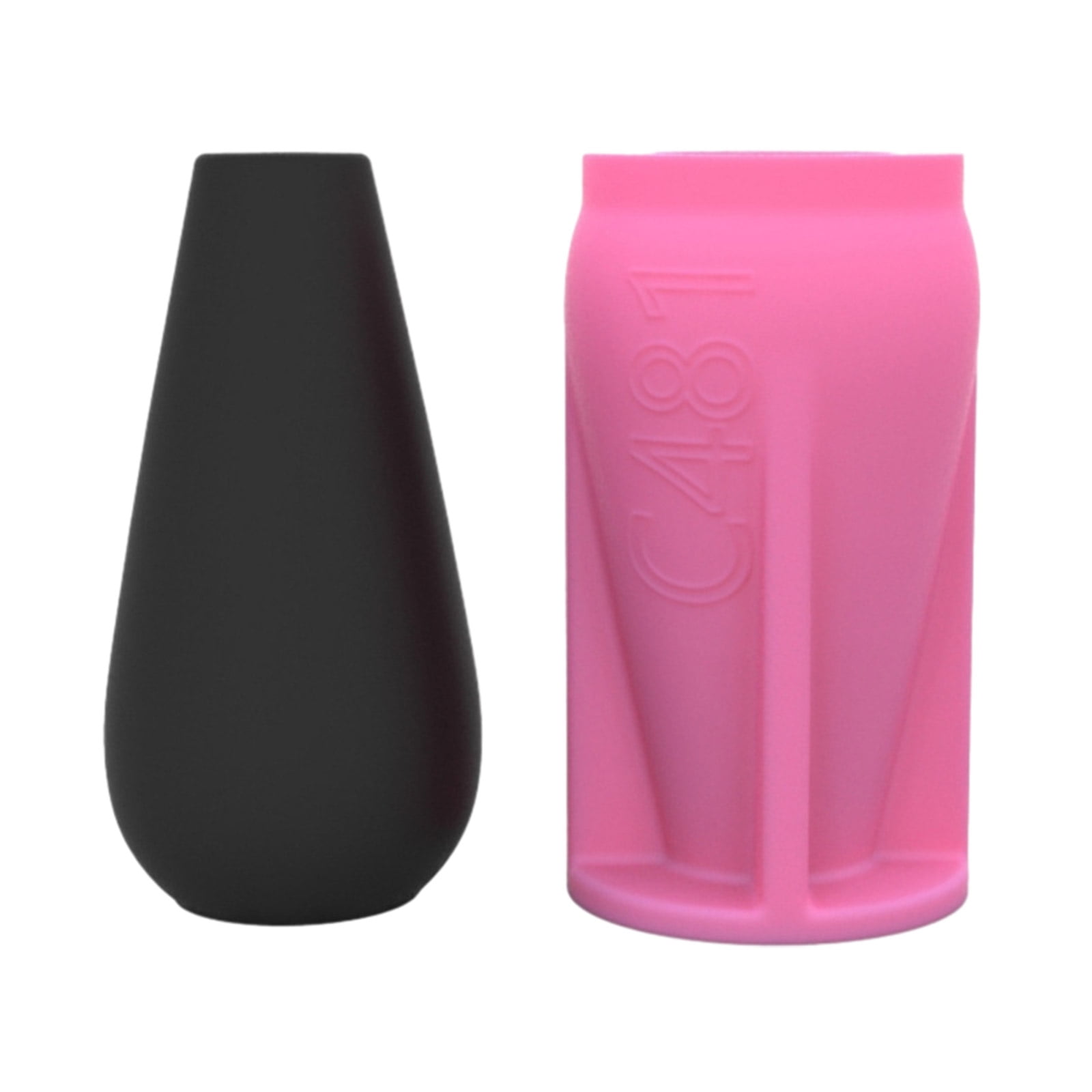 Vase Silicone Mold Simple Makeup Pen Holder Resin Mold Round Shape Flower Vase Ornament Epoxy Mold Home Decorations