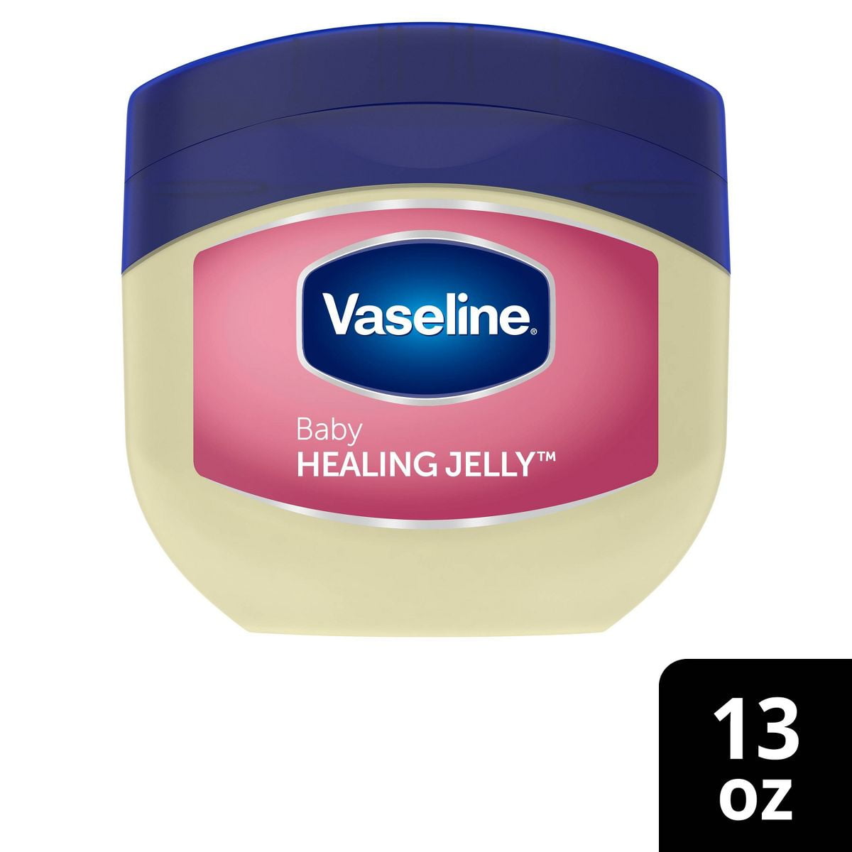 Vaseline Baby Hypoallergenic Petroleum Healing Jelly Diaper Rash Skin