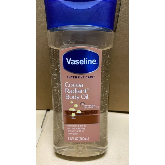 Vaseline Body Cocoa Glow Moisturizing and Nourishing Body Gel Oil 200ml Vaseline Milk