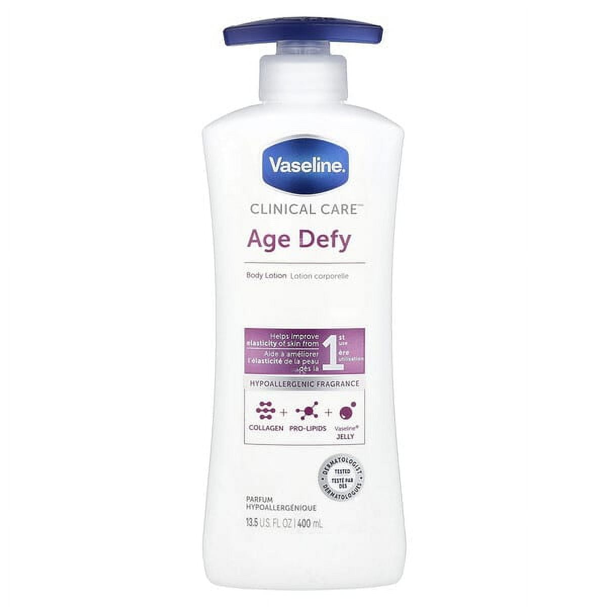 Vaseline, Clinical Care, Age Defy Body Lotion, 13.5 fl oz Pack of 3