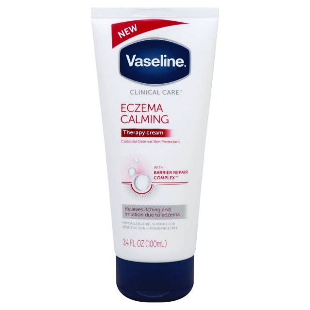 Vaseline Clinical Care Eczema Calming Therapy Cream, 3.4 fl oz (100ml)