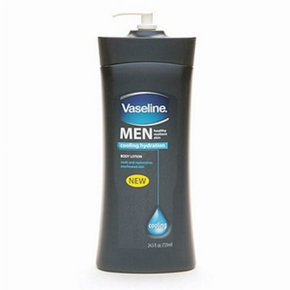 Vaseline Cooling Hydration Healing Moisture Non Greasy Body Lotion For Men, 20.3 Oz