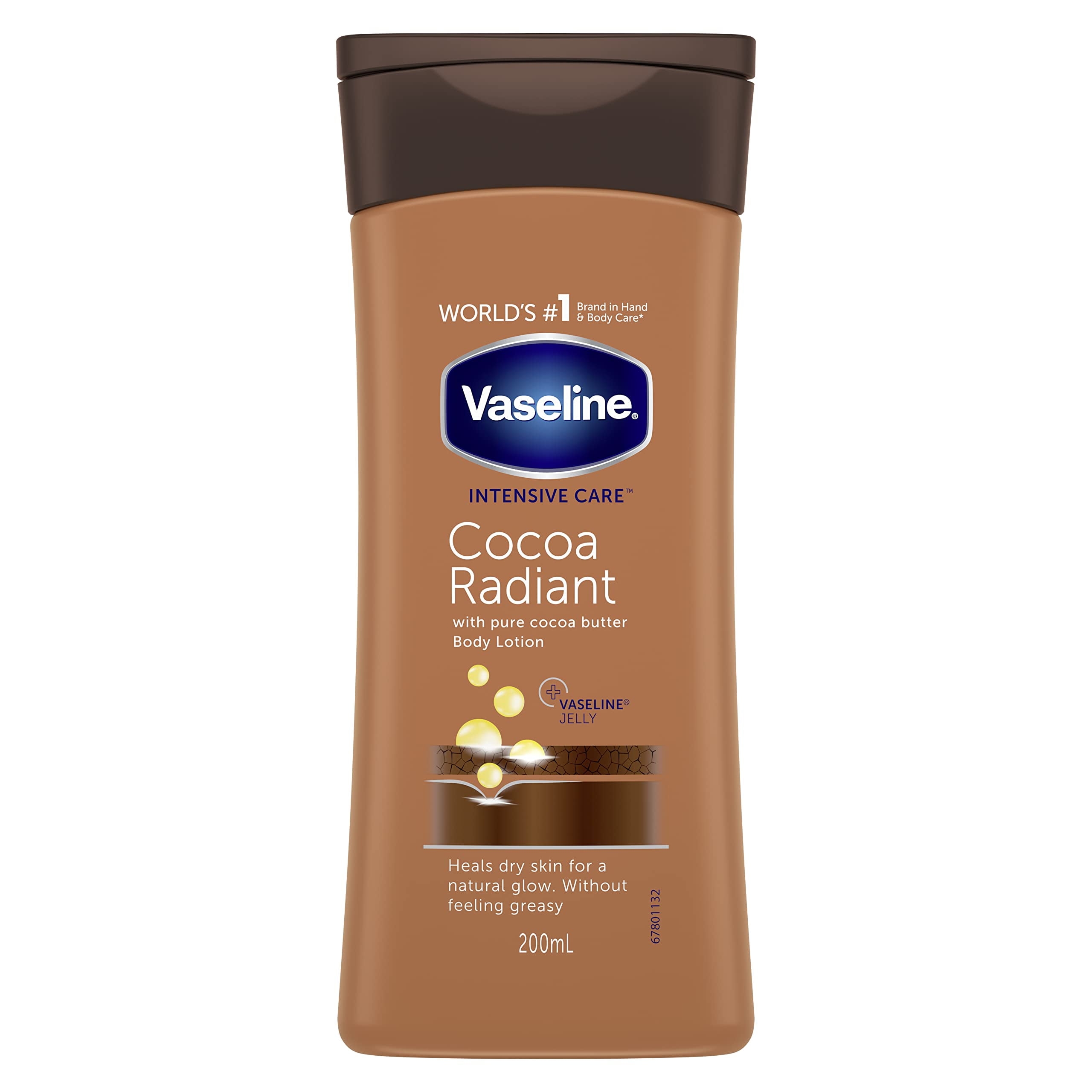 Vaseline Essential Moisture Cocoa TSF6Radiant Lotion 200 ml