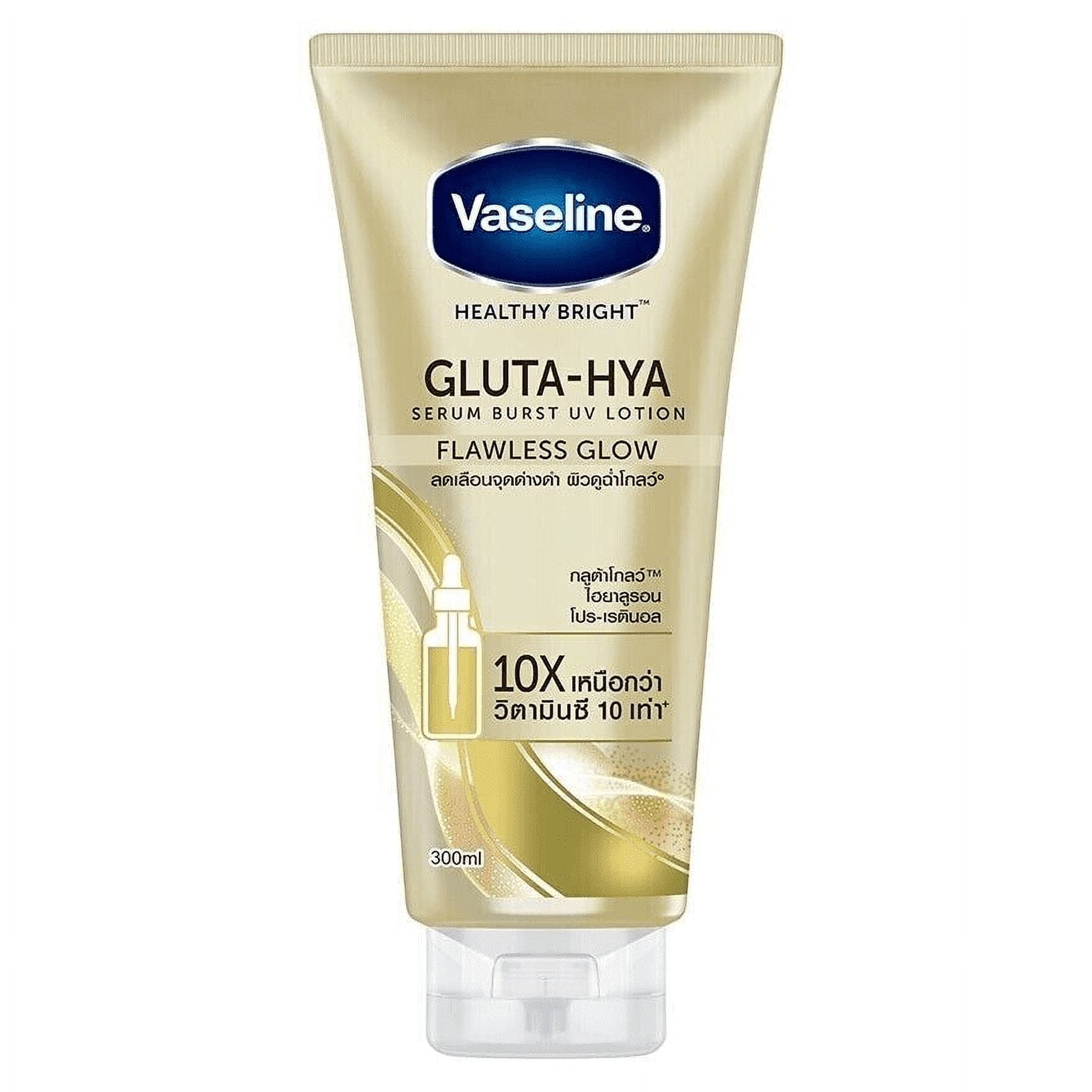大人気の Burst Serum Gluta-Hya Vaseline UV Flawless Lotion, Face Body ボディローション