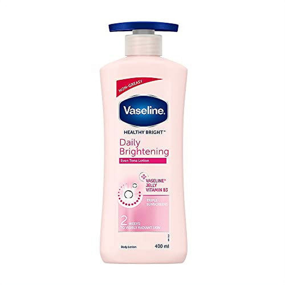 Lotion éclaircissante quotidienne saine VASELINE 24,5 oz Taille JUMBO.  725ml – MADON