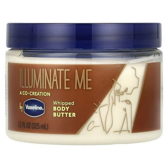 Vaseline, Illuminate Me, Whipped Body Butter, 11 fl oz Pack of 4