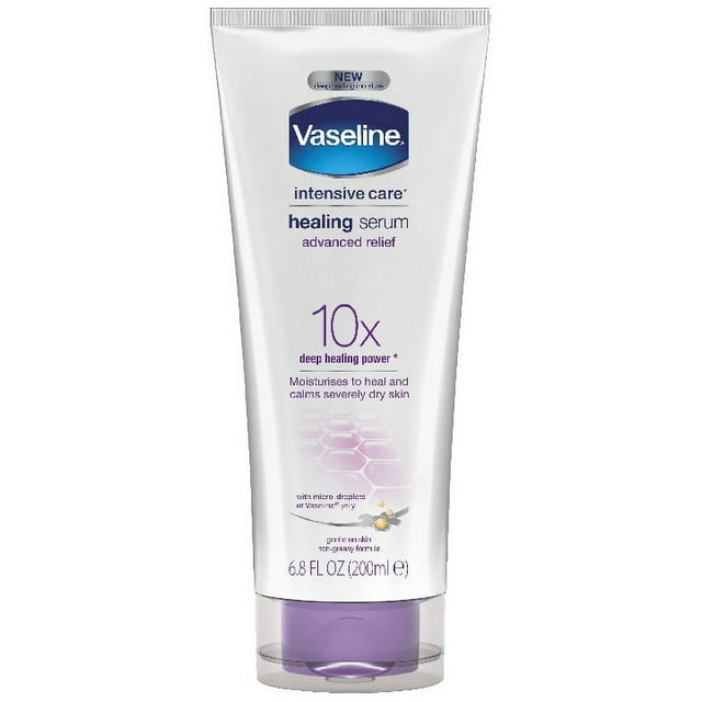 Vaseline Intensive Care Advanced Relief Body Serum Lotion, 6.8 oz