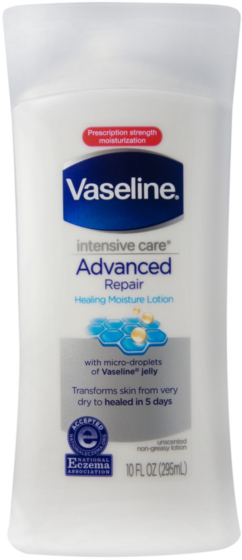 Vaseline Intensive Care Advanced Repair Unscented Lotion 10 oz (Pack of 6)