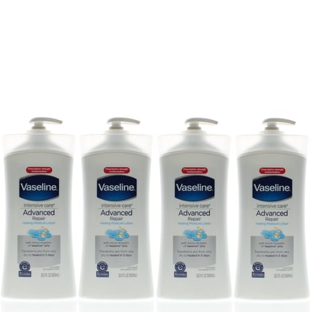 Vaseline Intensive Care Advanced Repair Unscented Lotion 20.3oz(4-PACK)