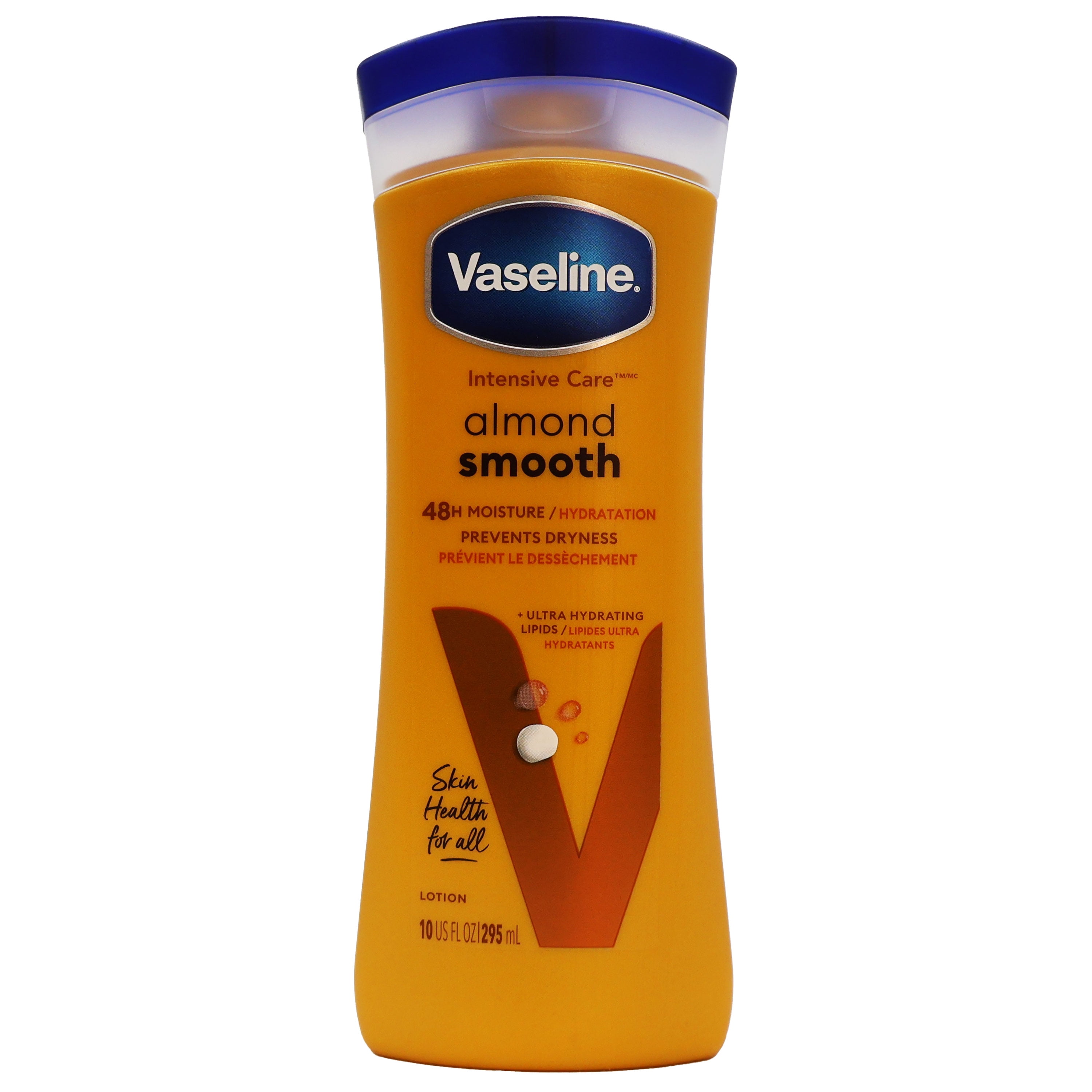 Vaseline Intensive Care Almond Smooth Body Lotion, 10 Oz., Pack of 6
