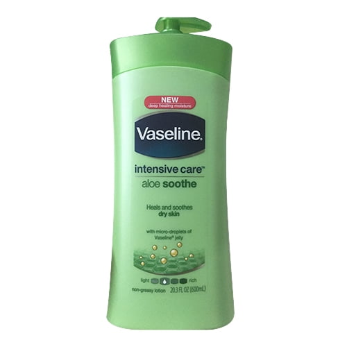 Vaseline Intensive Care Aloe Soothe Lotion, 20.3 Oz