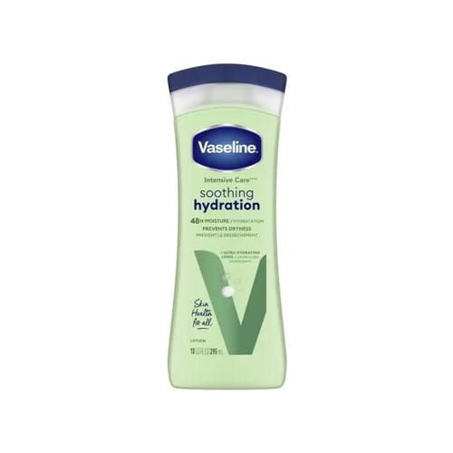 Vaseline Intensive Care Aloe Soothe Non-Greasy Lotion 10 Oz, Pack Of 6 Packaging May Vary