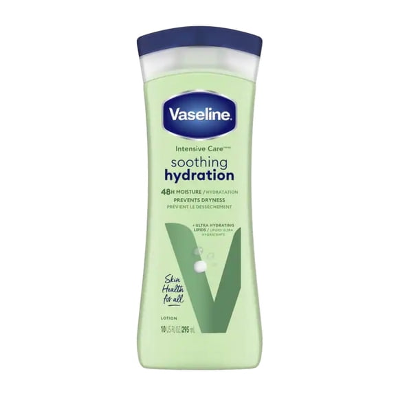 Vaseline Intensive Care Body Lotion, Aloe Soothe 10 oz bottle