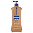 thumbnail interactive-video image 1 of Vaseline Intensive Care Body Lotion for Dry Skin Cocoa Radiant Lotion Made with Ultra-Hydrating Lipids and Pure Cocoa Butter for a Long-Lasting, Radiant Glow, 20.3 fl oz, 1 of 19